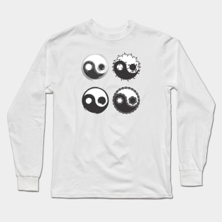 Yin Yang Balance Long Sleeve T-Shirt